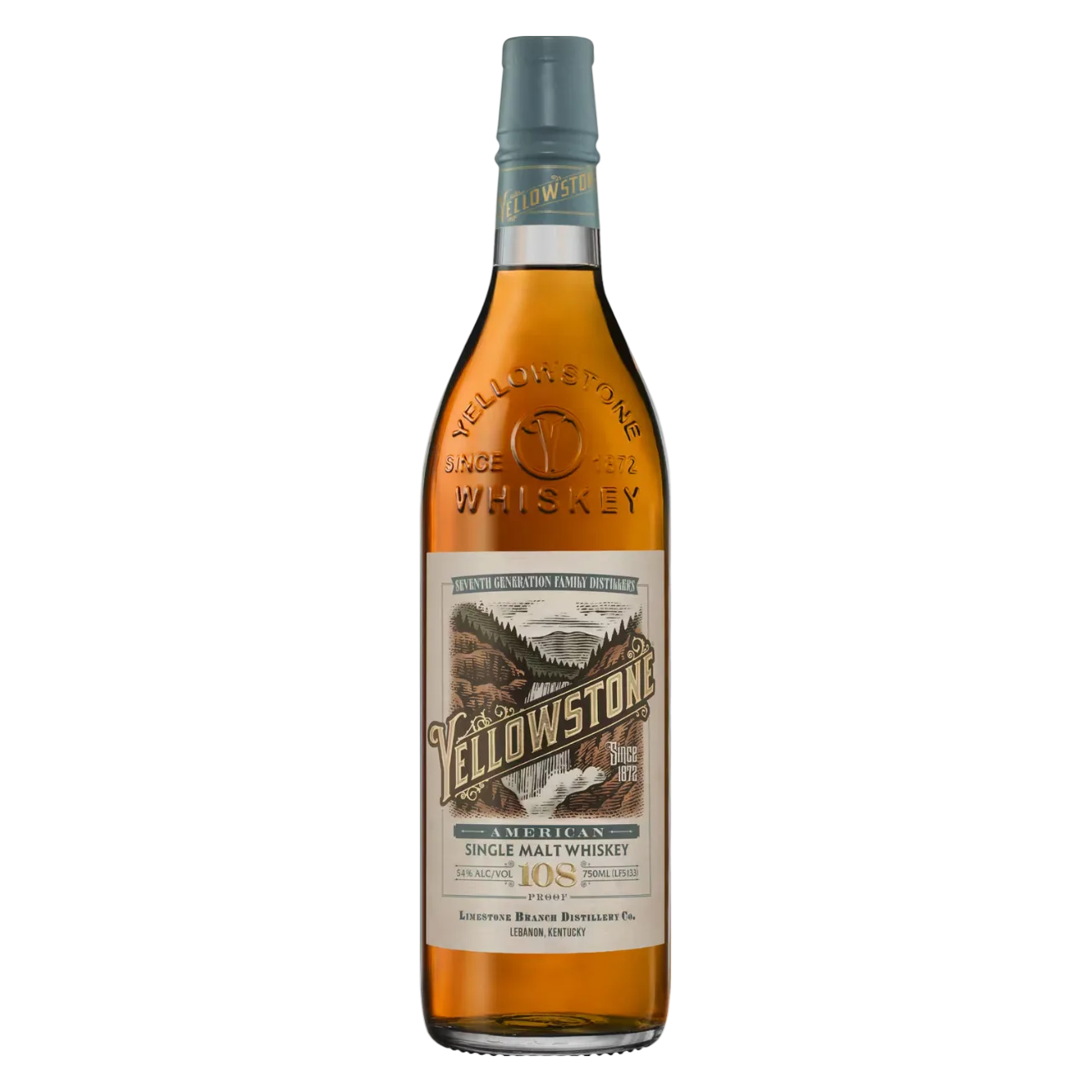 Yellowstone American Single Malt Whiskey 54% ABV