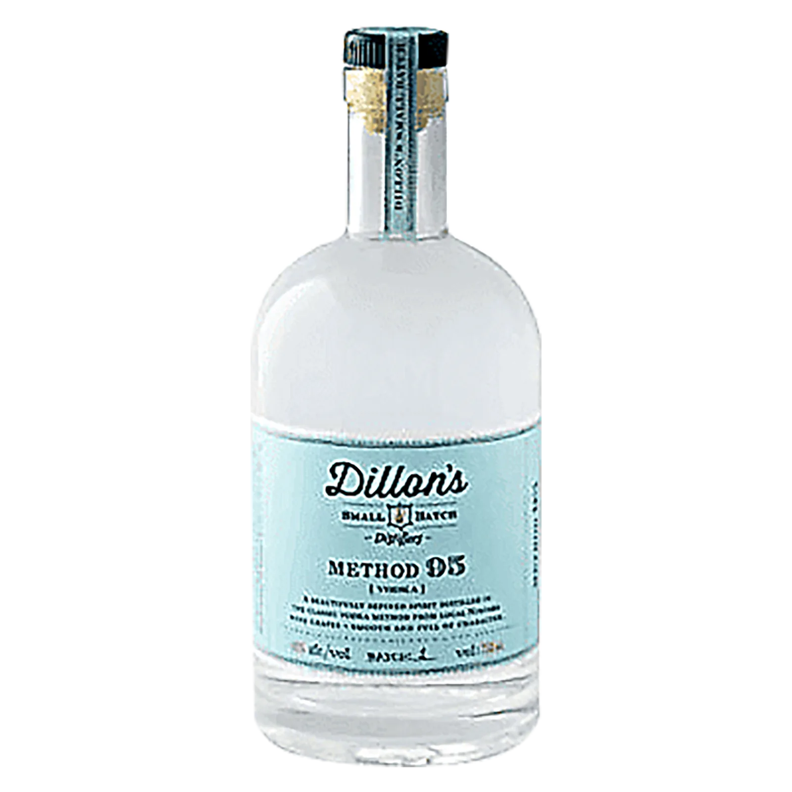 Dillon's Small Batch Dist. Method 95 Vodka