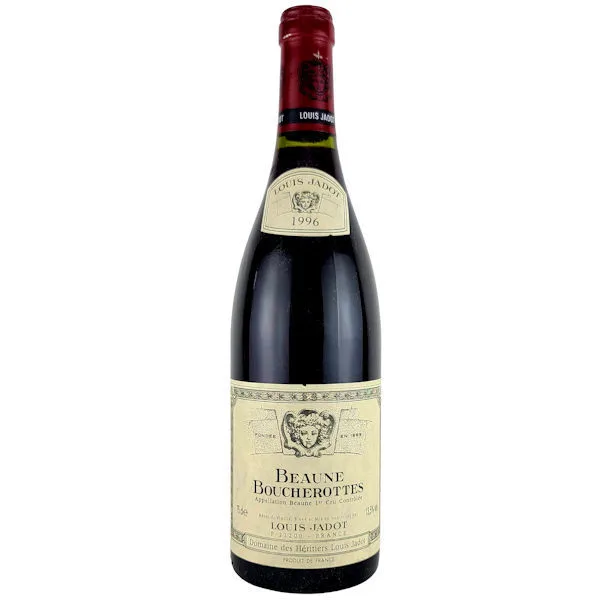 Louis Jadot Beaune Boucherottes 1Er Cru Pinot Noir 1996
