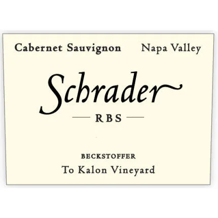 Schrader Rbs Beckstoffer To Kalon Napa Cabernet 2017 3L
