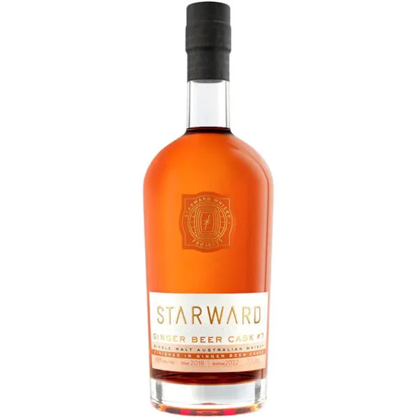 Starward Ginger Beer Single Malt Australian Whisky Cask7 700Ml