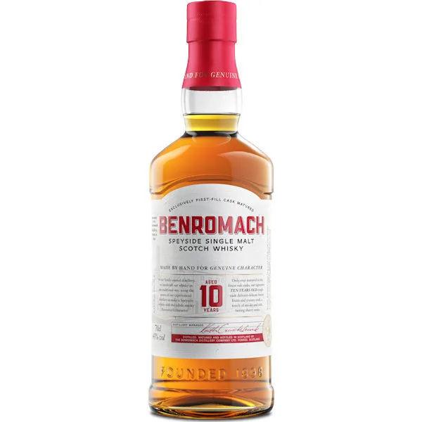 Benromach 10 Year Old Speyside Single Malt Scotch 750Ml