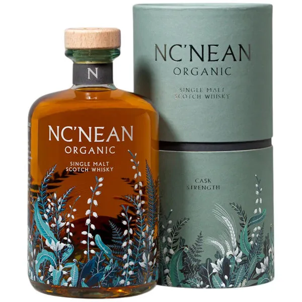 Ncnean Organic Cask Strength Single Malt Scotch Whisky 700Ml