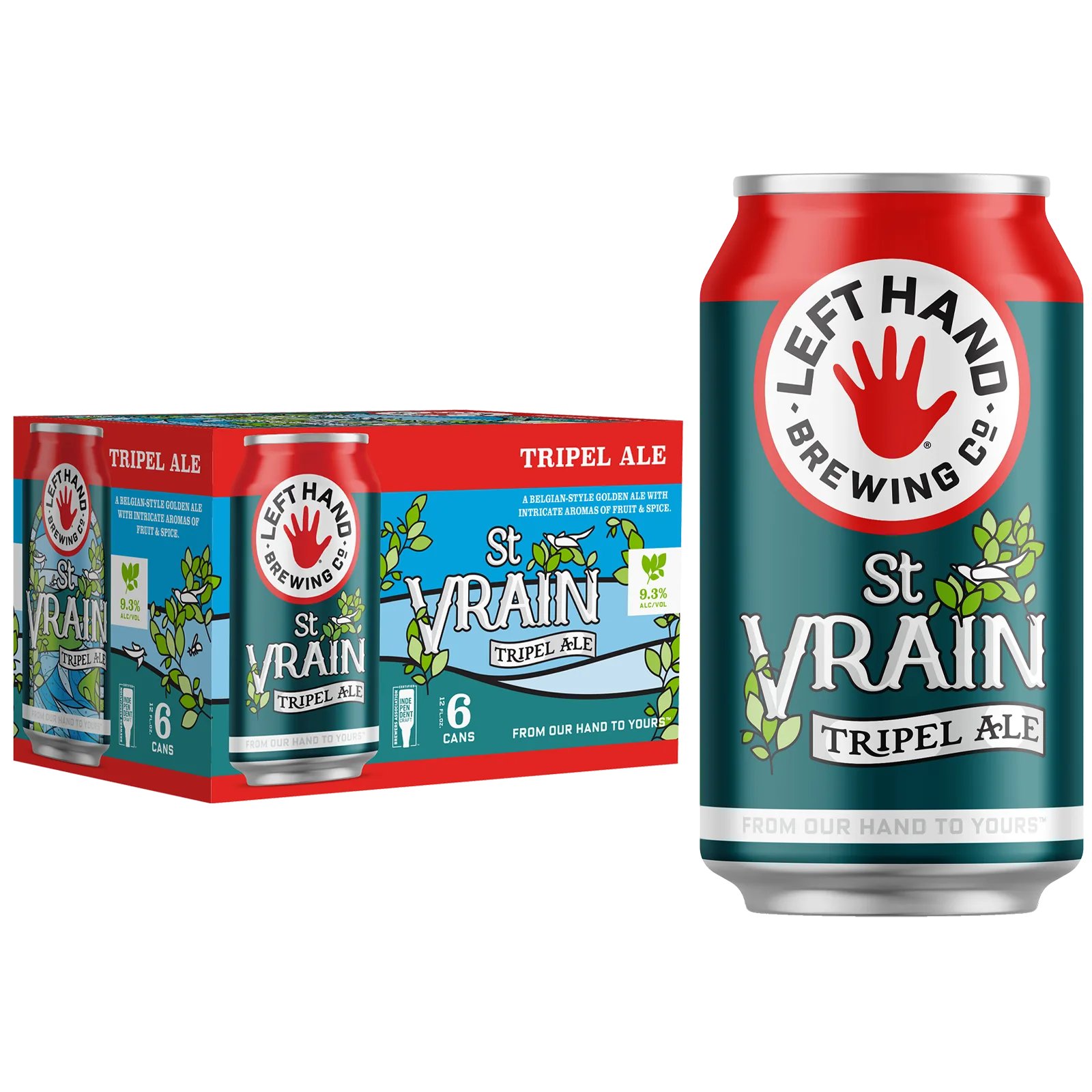Left Hand Brewing St. Vrain Tripel 6pk Can 9.3% ABV
