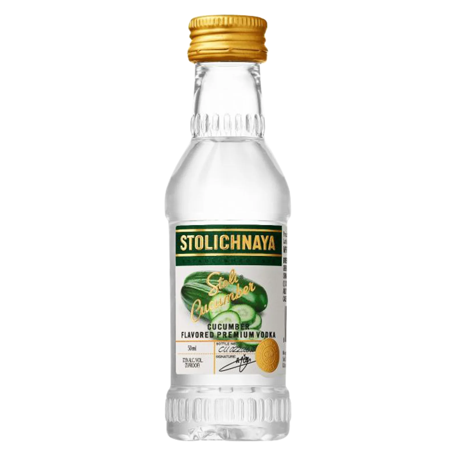 Stoli Vodka Cucumber Pet (70 proof