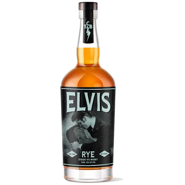 Elvis The King Straight Rye Whiskey