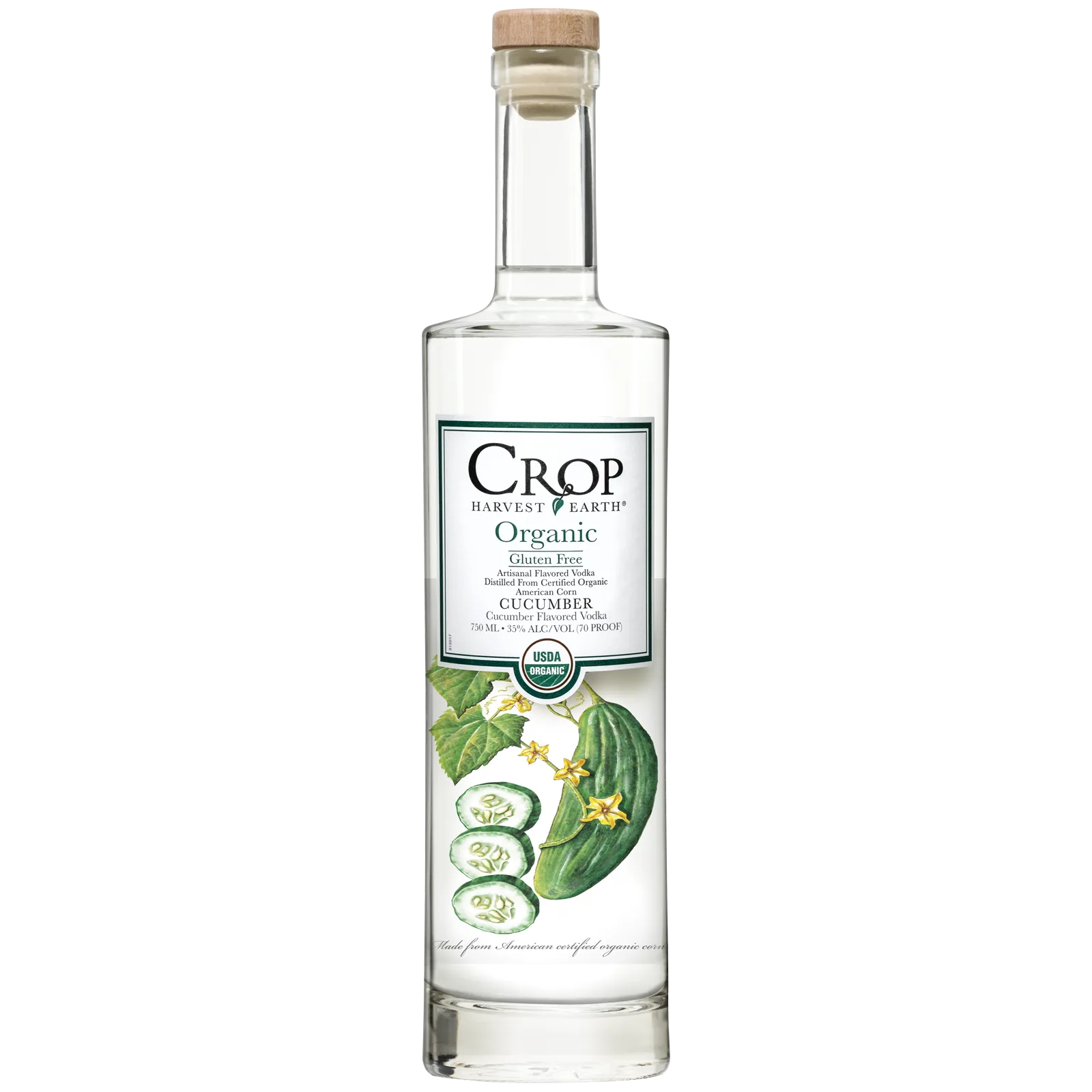 Crop Organic Cucumber Vodka (70 proof