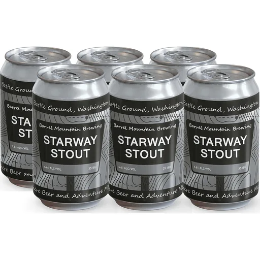 Barrel Mountain Brewing Starway Stout (6PKC