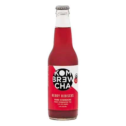 Kombrewcha Berry Hibiscus Hard Kombucha (6PKB 12 OZ)