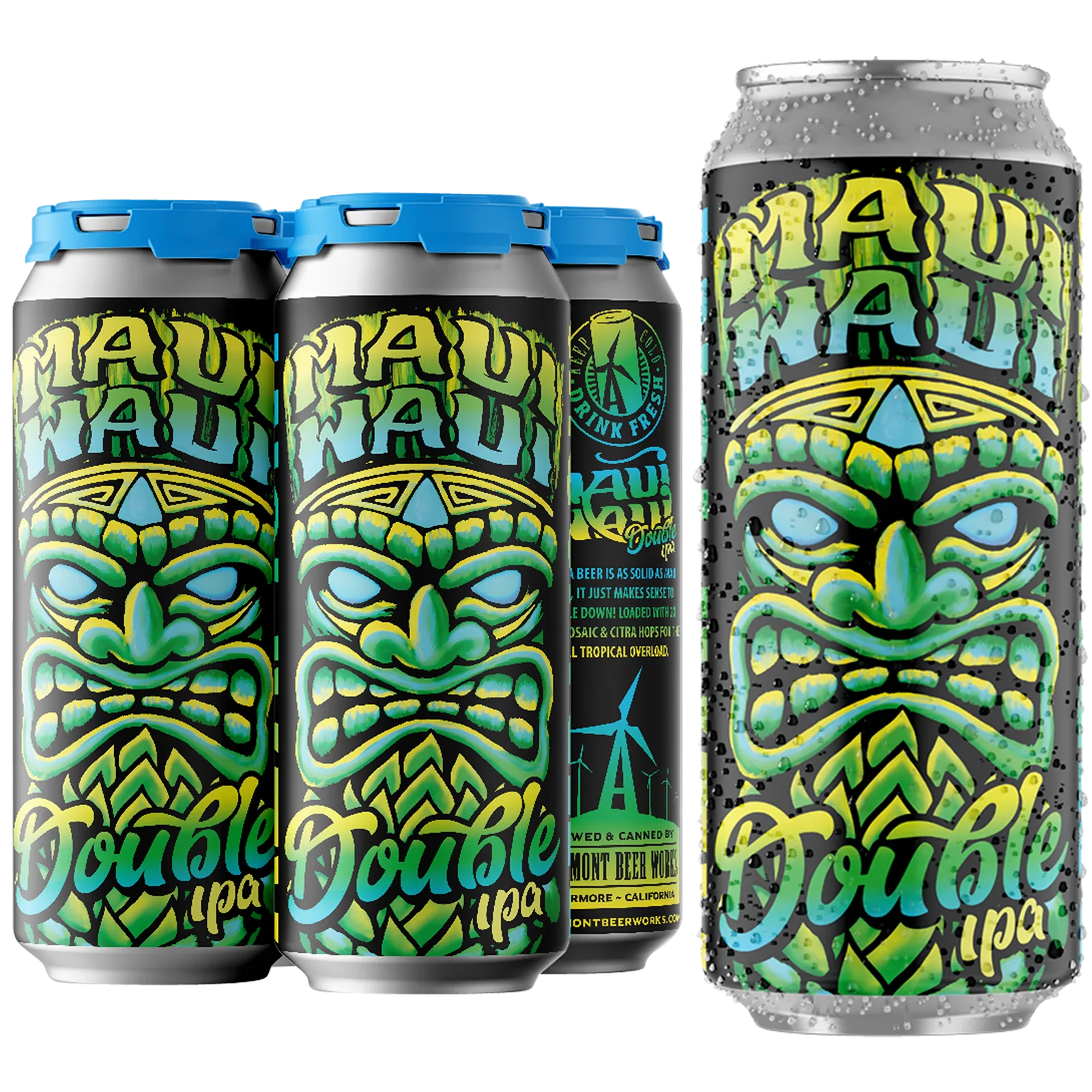 Altamont Maui Waui Double IPA 4pk 16oz Can 8.0% ABV