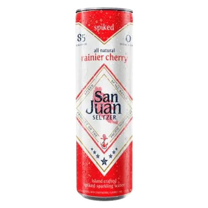San Juan Seltzer Rainier Cherry (12 OZ CAN)