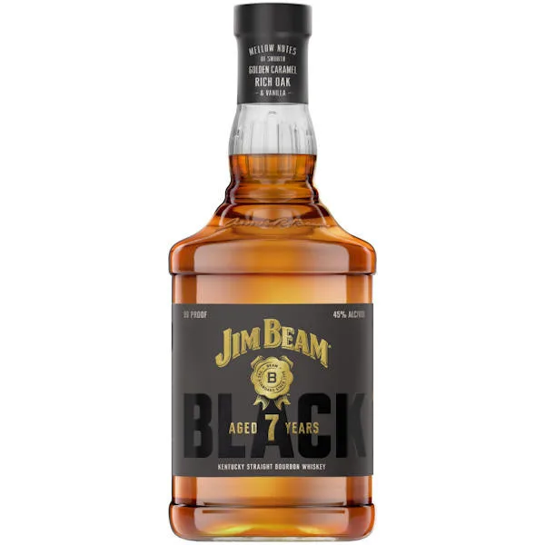 Jim Beam Black 7 Year Old Kentucky Straight Bourbon Whiskey 750Ml