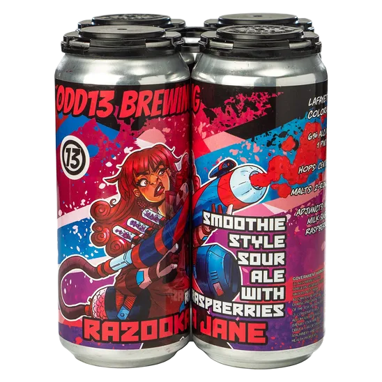 Odd13 Brewing Razooka Jane Sour (4PKC 16 OZ