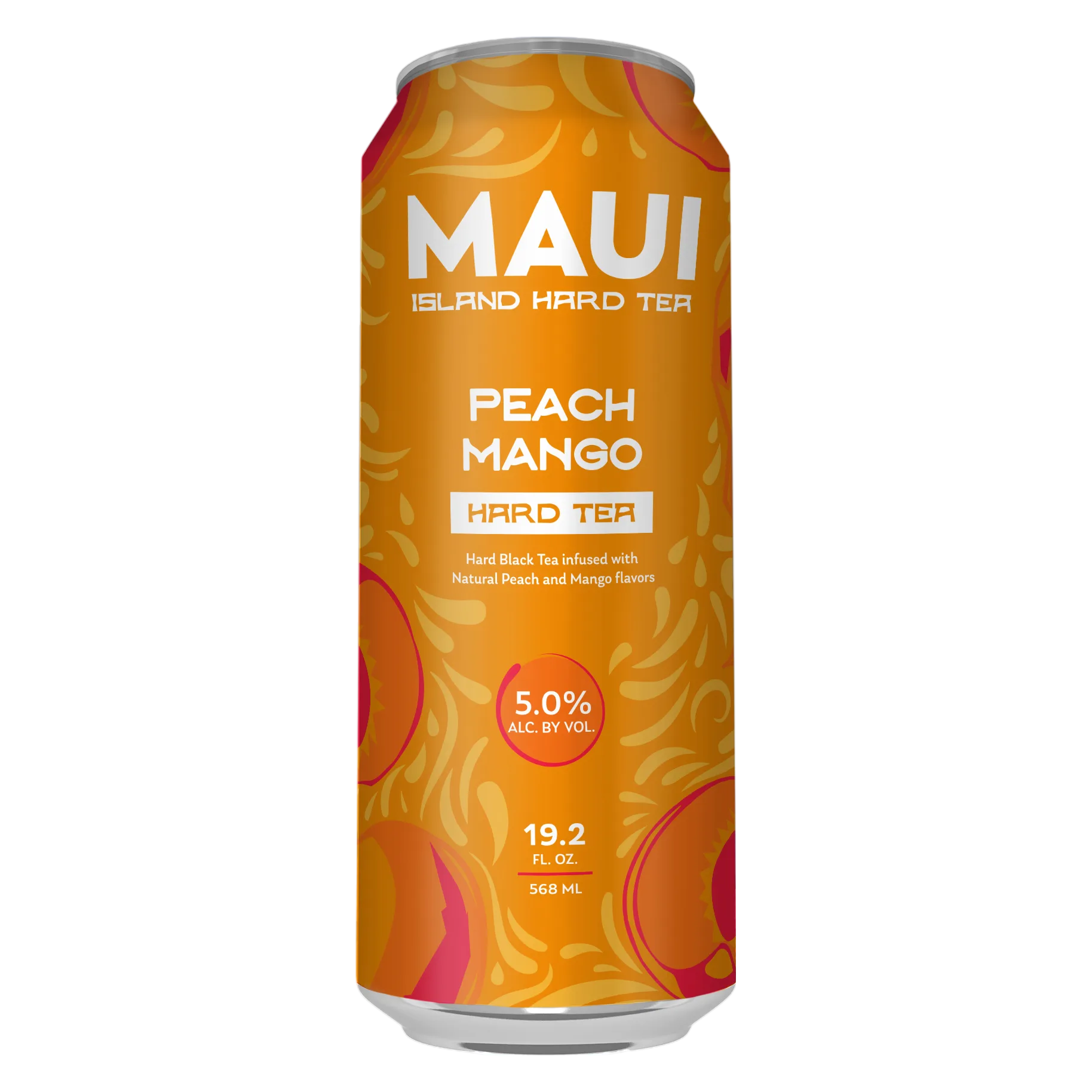 Maui Hard Tea Peach Mango 19C