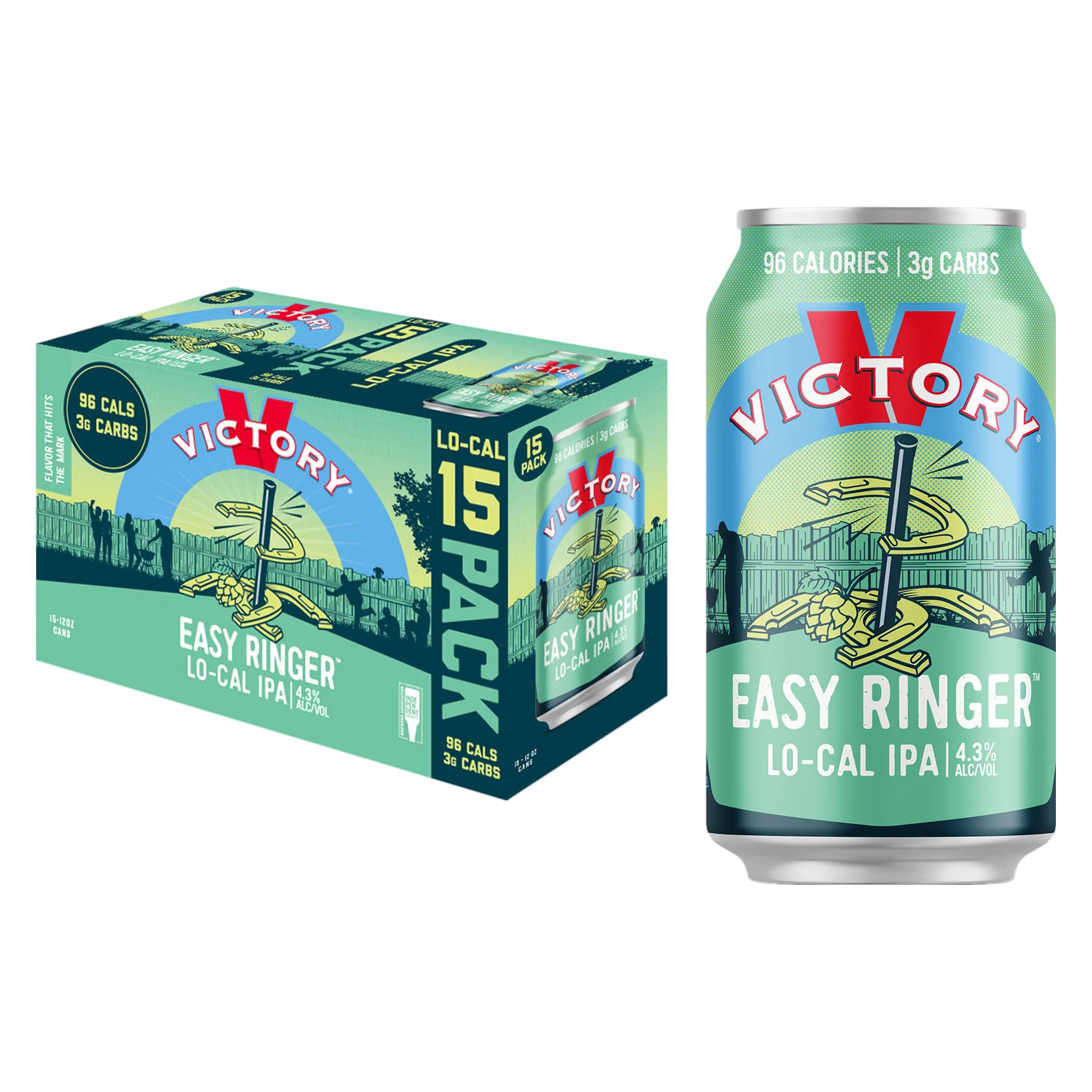 Victory Easy Ringer IPA 15pk Can 4.3% ABV