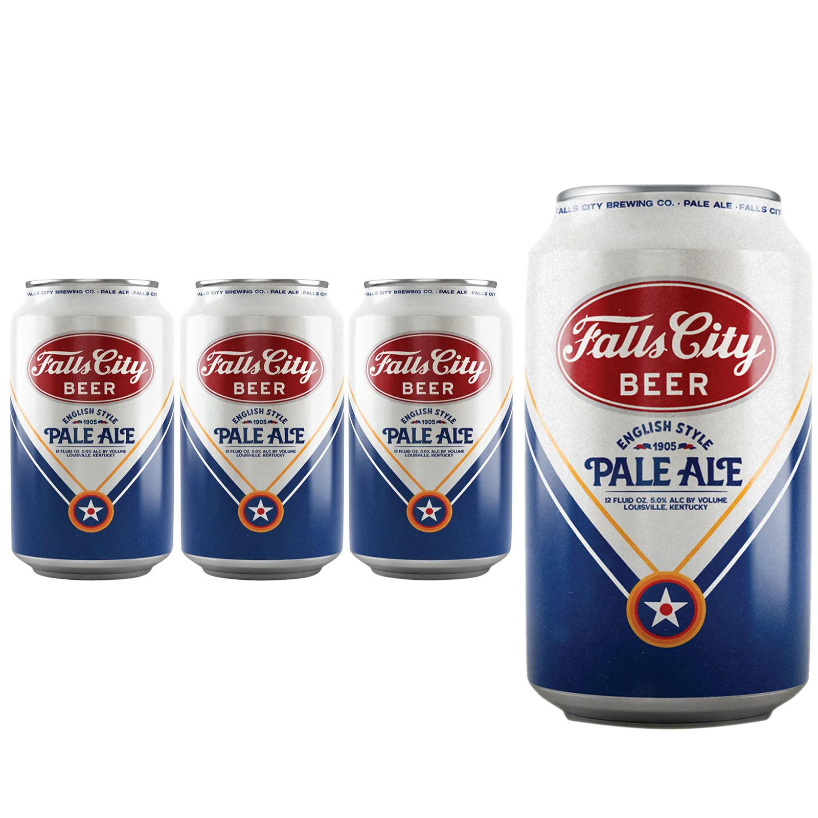 Falls City Brewing Co Pale Ale 6pk Can 5.0% ABV