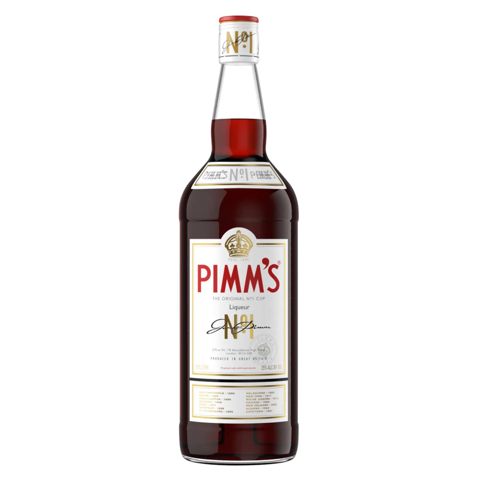 Pimm's No. 1 Liqueur, 1L (50 Proof)