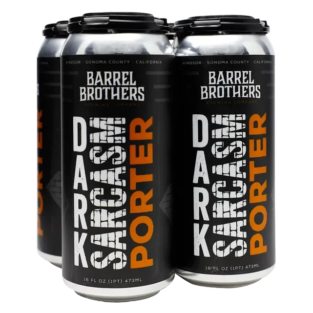Barrel Brothers Dark Sarcasm Porter 4pk 16oz