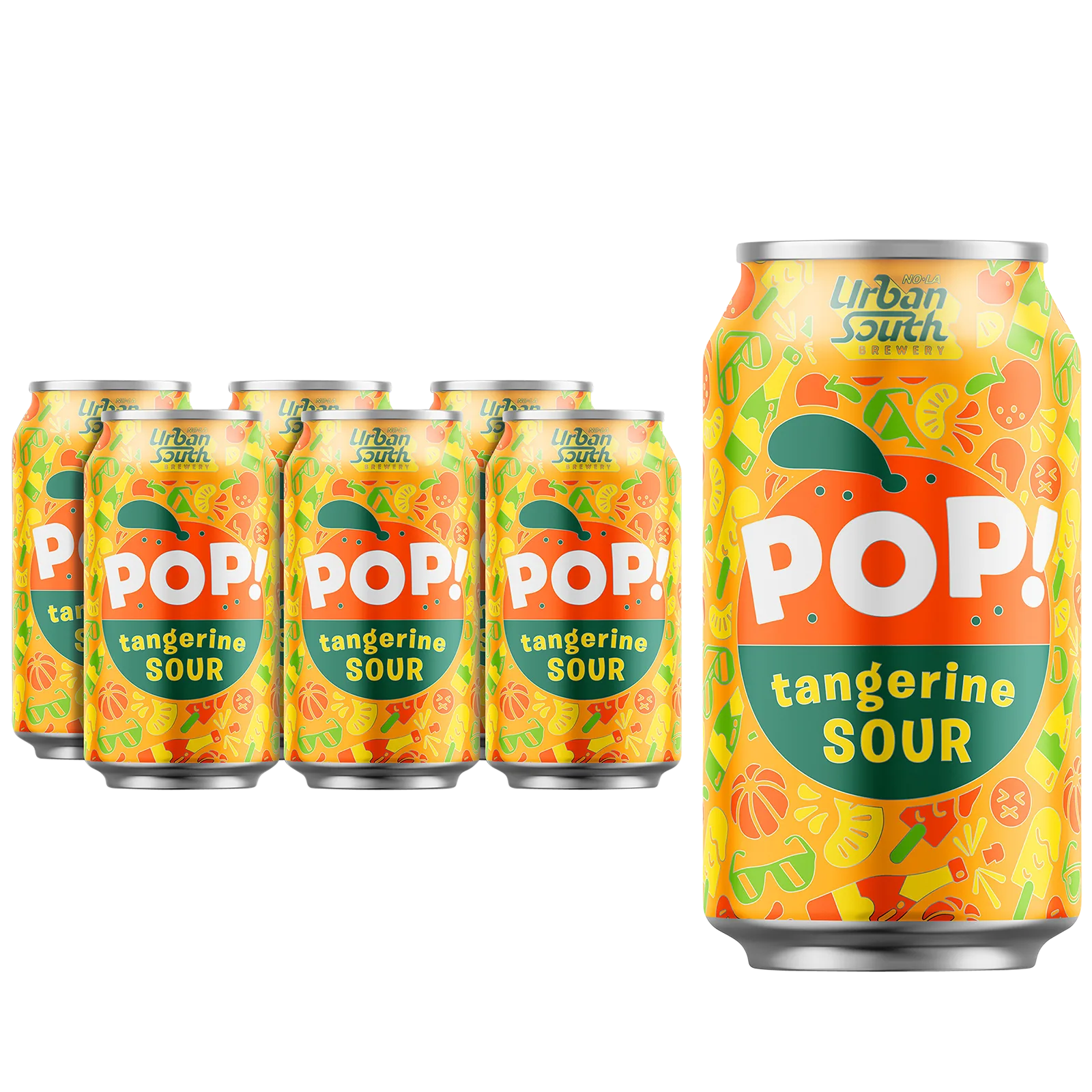 Urban South POP! Tangerine Sour 6pk Can 4.5% ABV