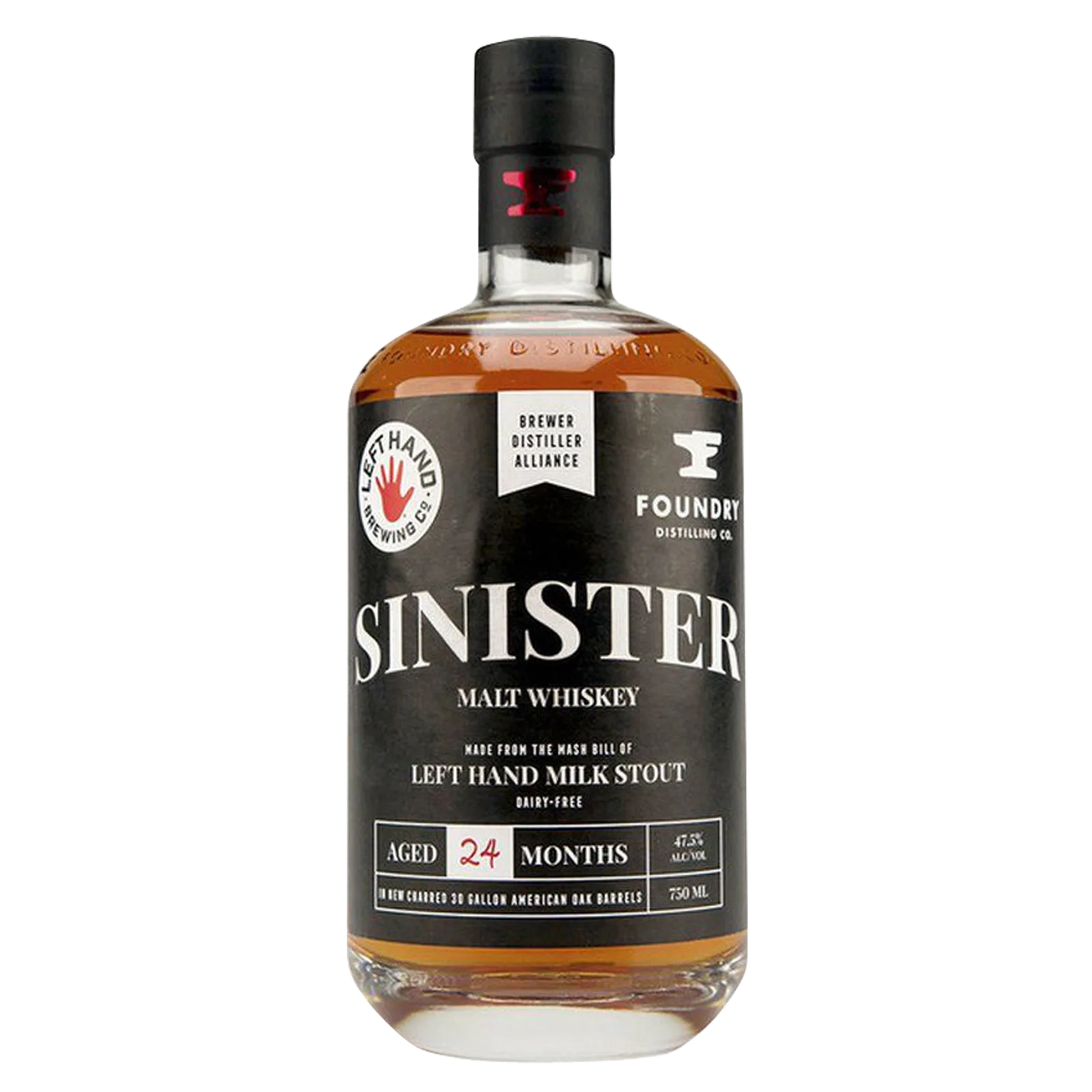 Left Hand Sinister Malt Whiskey (95 Proof