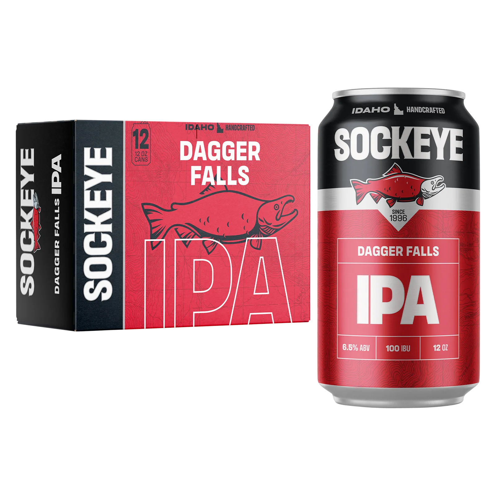 Sockeye Dagger Falls IPA 12pk Can 5.3% ABV