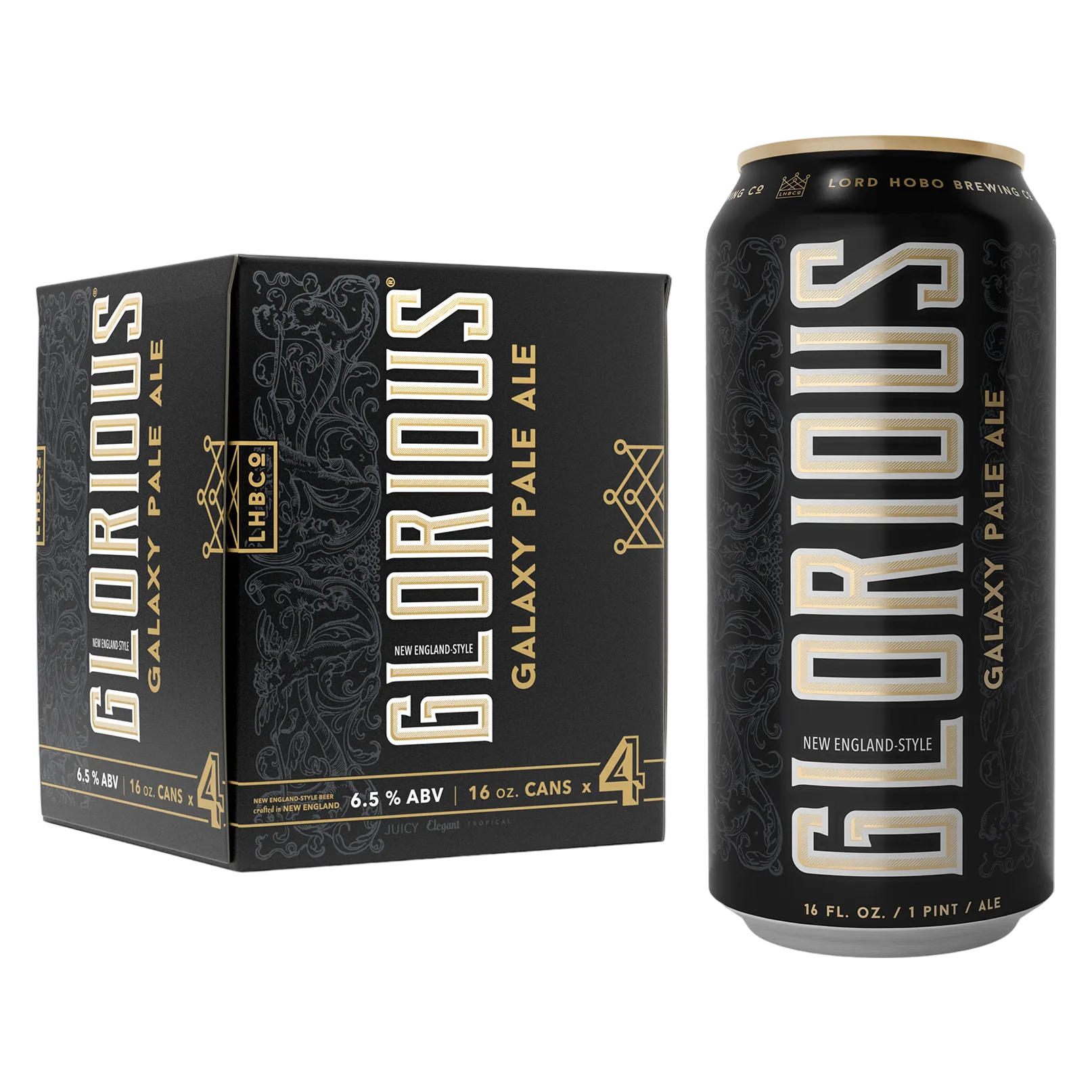 Lord Hobo Glorious IPA 4pk 16oz Can 6.5% ABV