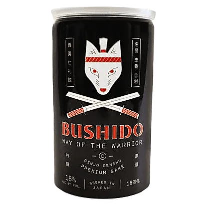 Bushido "Way of the Warrior" Sake Can 180ml Can