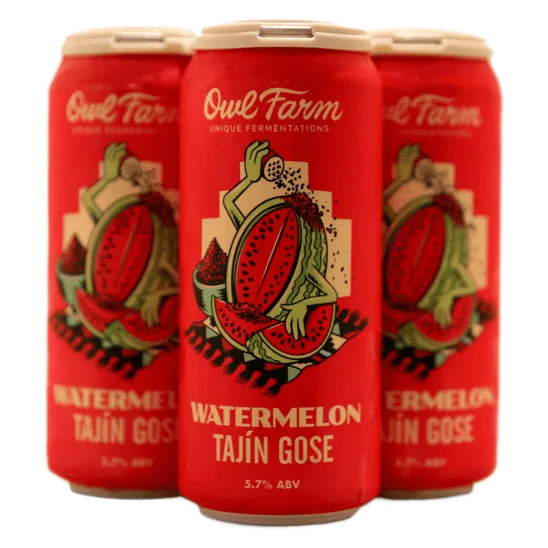 pid:57348 Owl Farm Watermelon Tajin Gose (4PKC 16 OZ