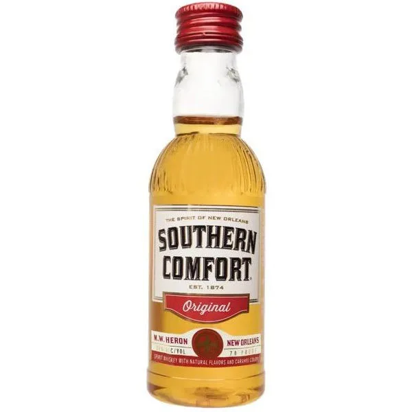 50Ml Mini Southern Comfort Original Whiskey Liqueur 70 Proof