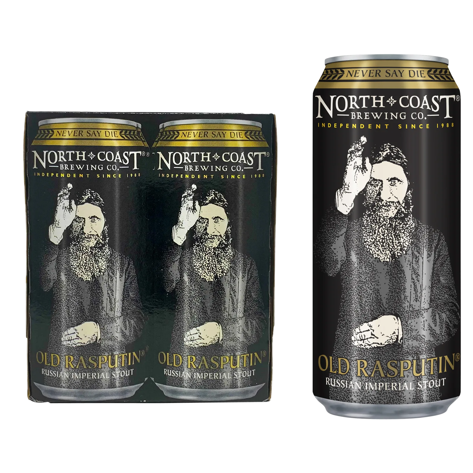North Coast Brewing Old Rasputin Imperial Stout 4pk 16oz Can
