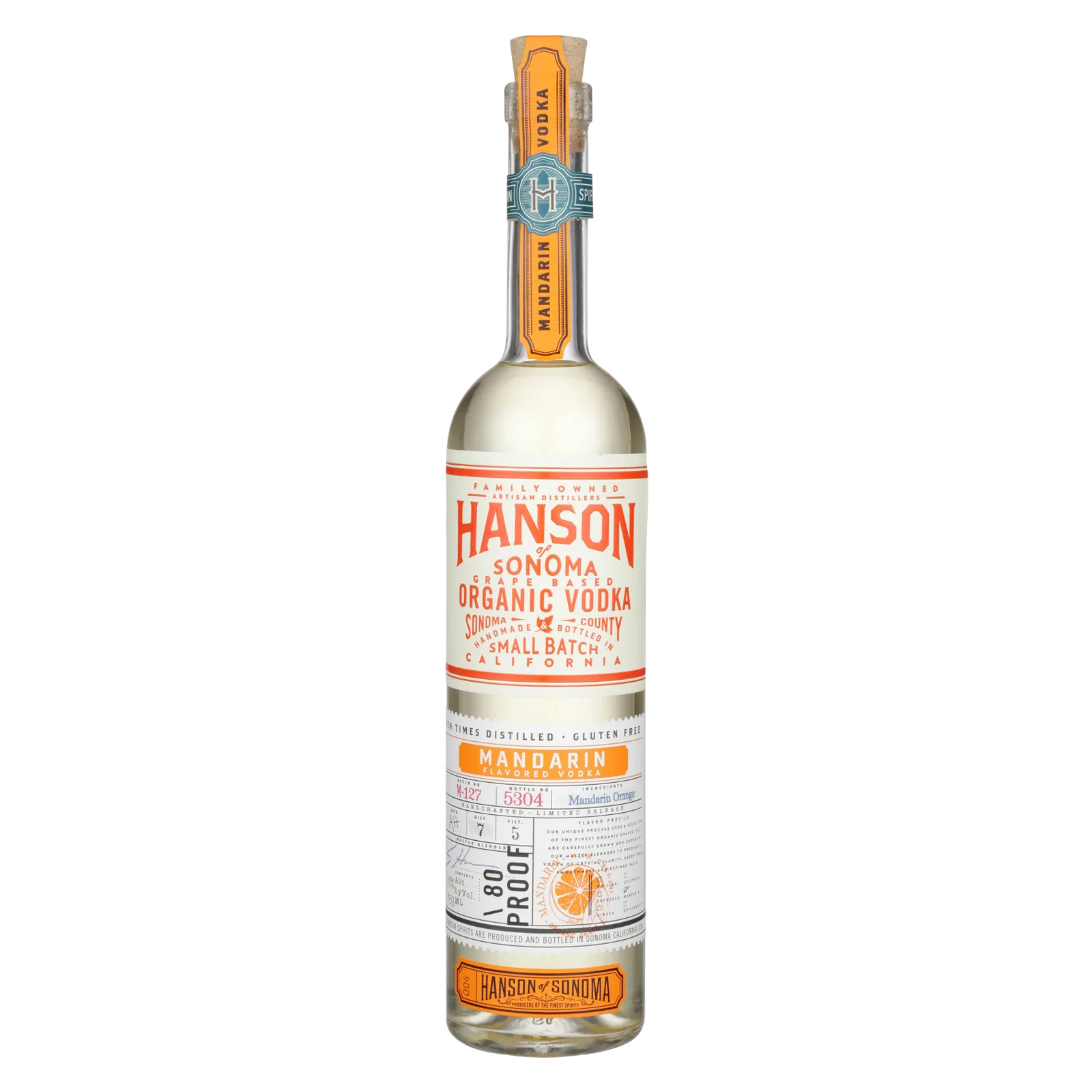 Hanson Organic Mandarin Vodka