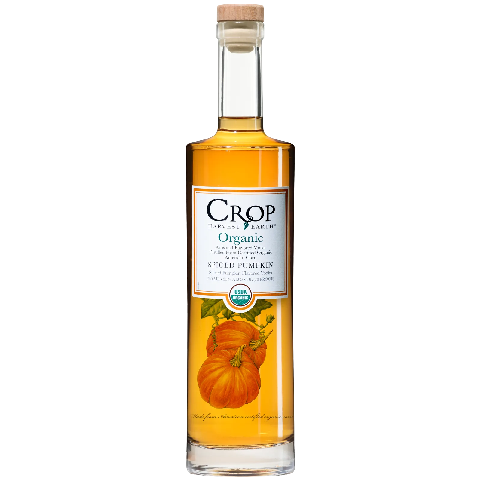 Crop Spiced Pumpkin Vodka (70 Proof