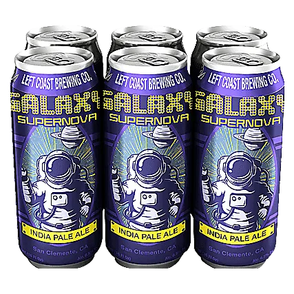 Left Coast Brewing Galaxy Supernova IPA 4pk 16oz Can