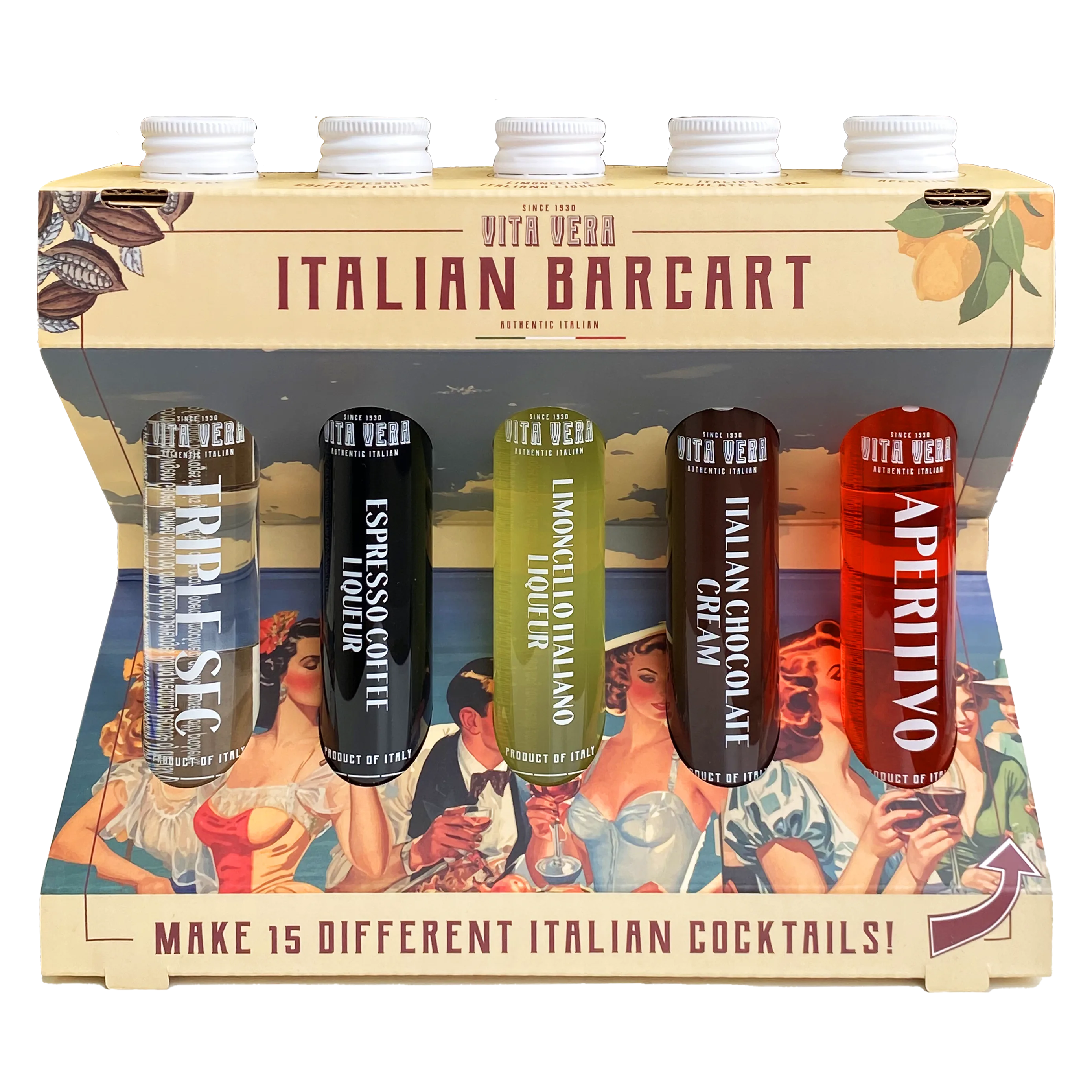 Vita Vera Italian Barcart Variety 5pk 100ml
