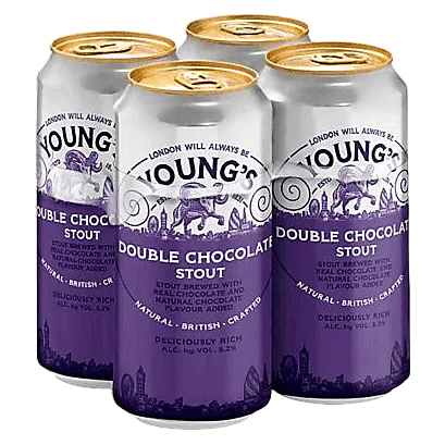 Young's Double Chocolate Stout 4pk 14.9oz Can