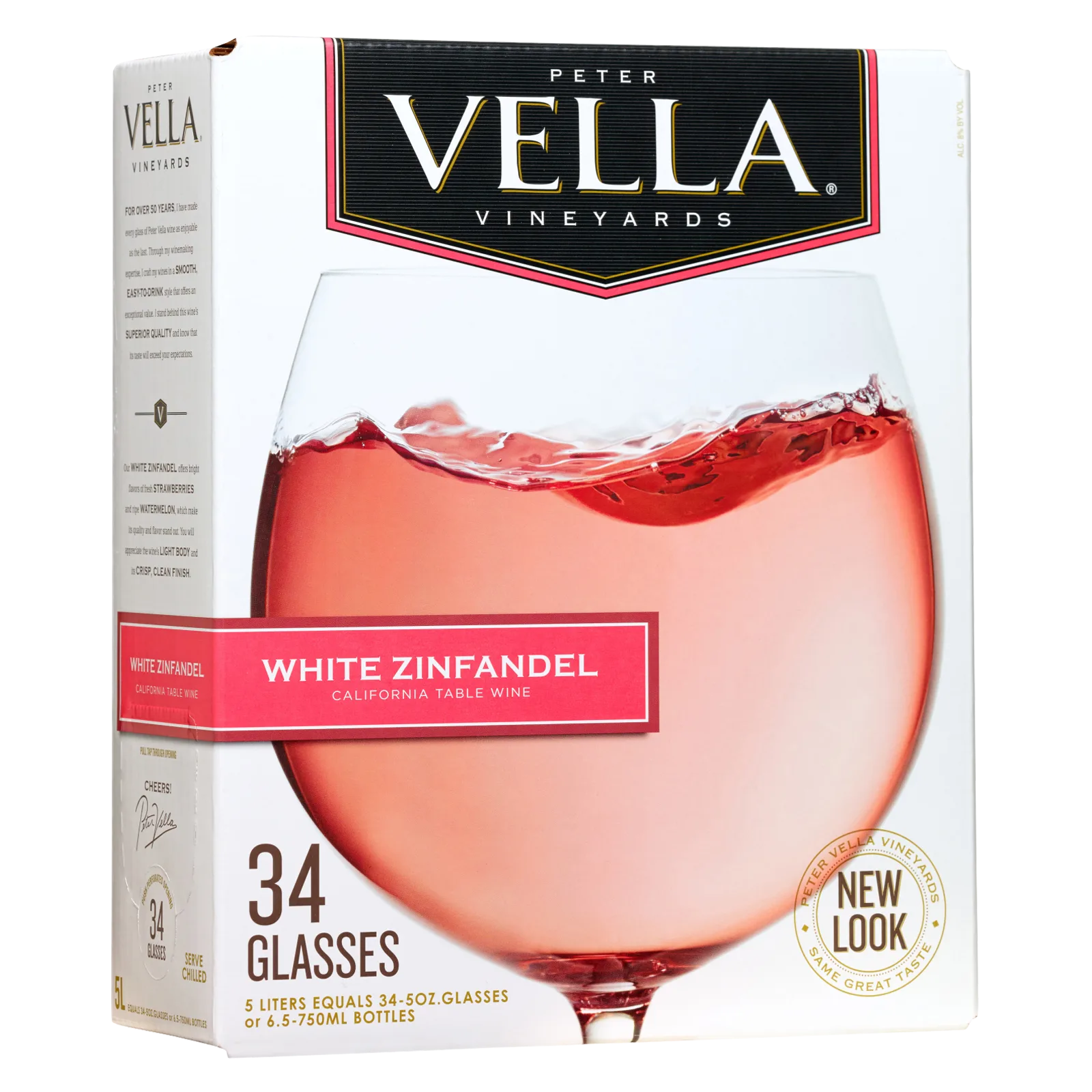 Vella White Zin 5l Box