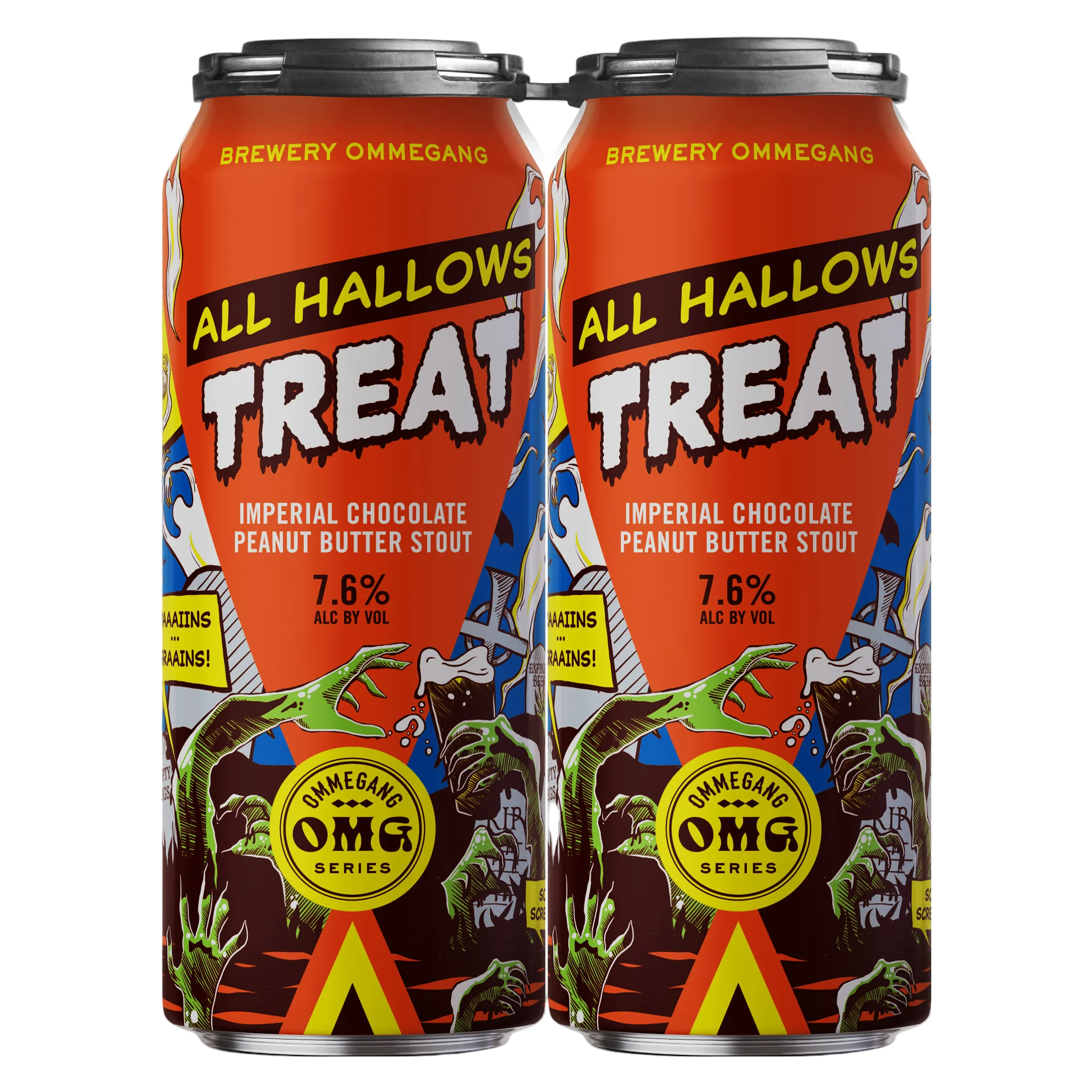Ommegang All Hallows Treat 4pk 16oz Can 7.6% ABV