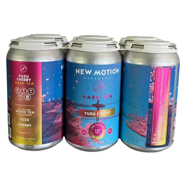 New Motion Yuzu Cherry 6pk 12oz Can