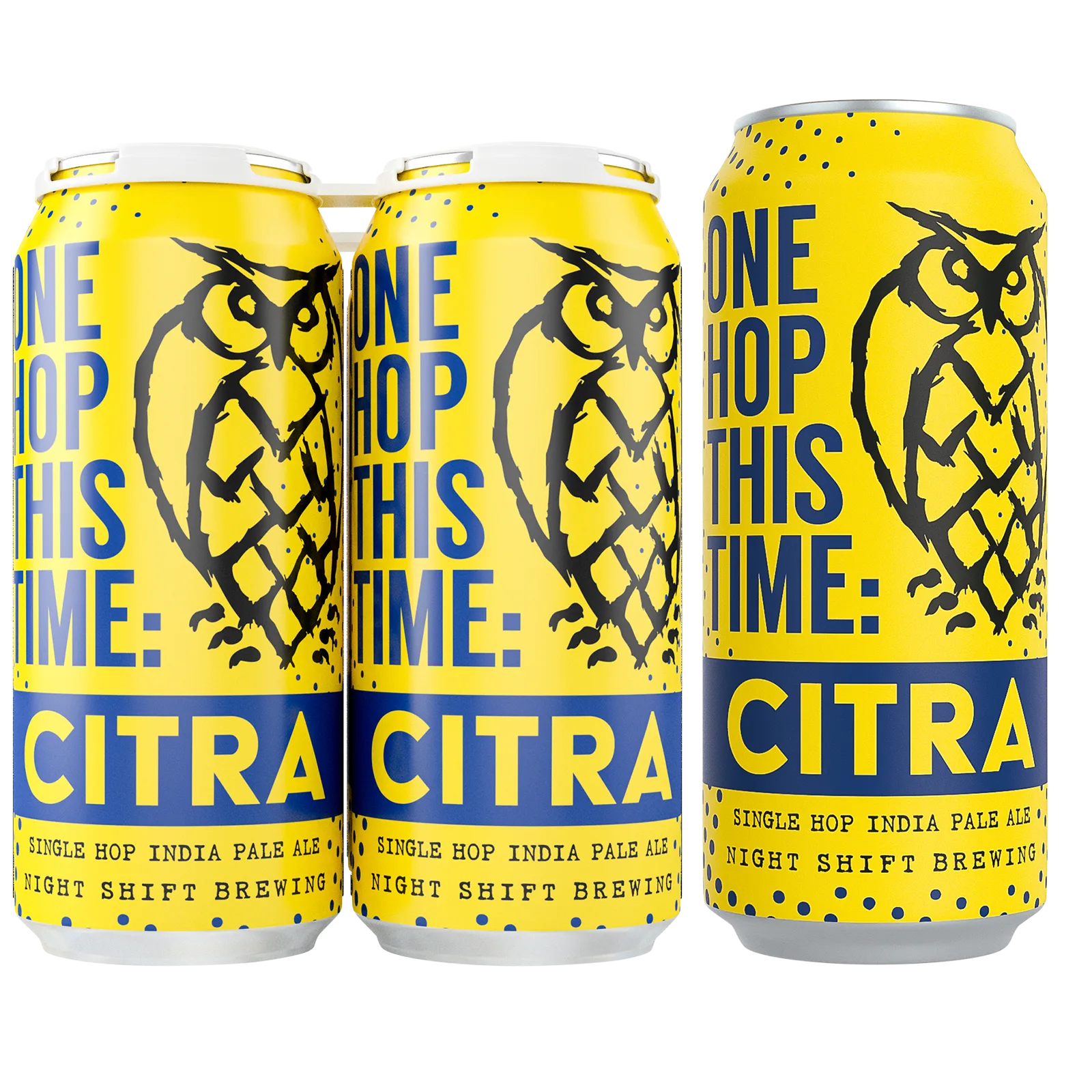 Night Shift One Hop This Time Citra IPA 4pk 16oz 6.0% ABV