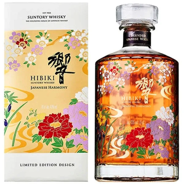 Suntory Hibiki Harmony Ryusui Hyakka Limited Edition 2021 Japanese Whisky 750Ml