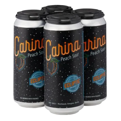 Ecliptic Brewing Carina Peach Sour 4pk 16oz