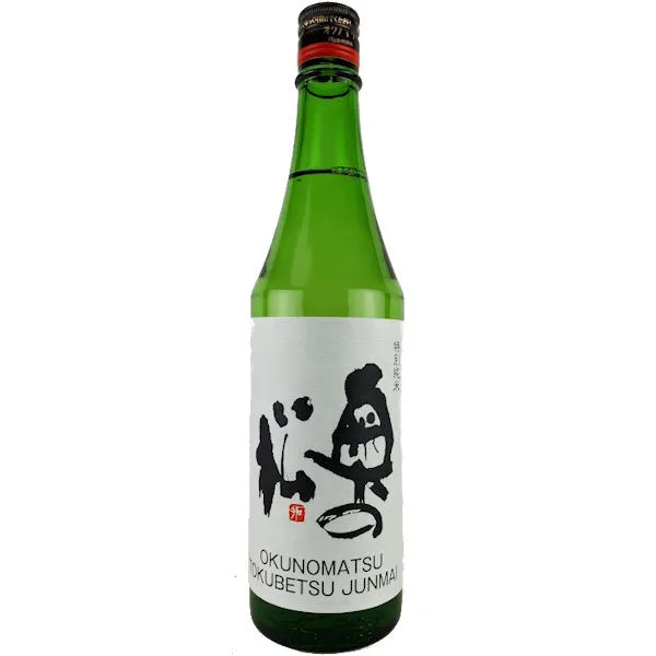 6 Bottle Case Okunomatso Tokubetsu Junmai Sake