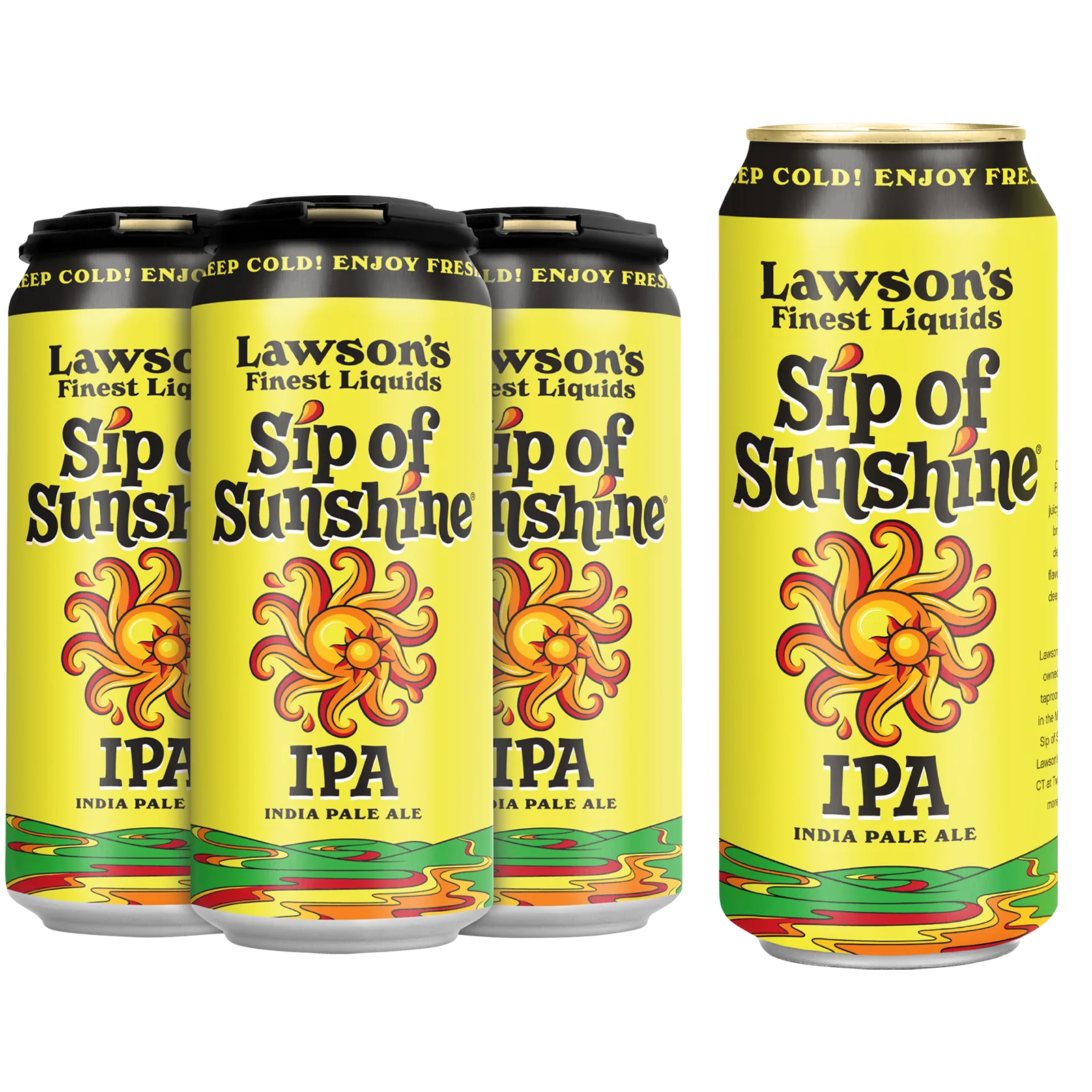 Lawson's Sip of Sunshine IPA 4pk 16oz Can 8.0% ABV