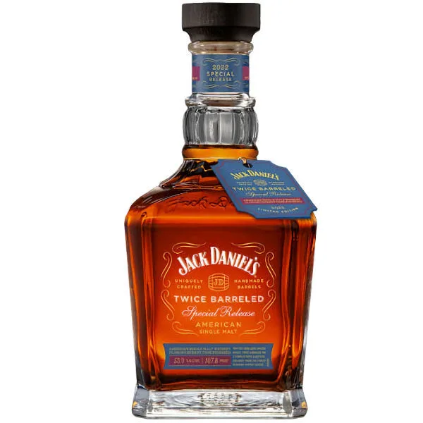 Jack Daniels 2022 Twice Barreled Special Release American Single Malt 700Ml