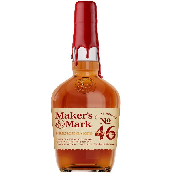 Makers Mark 46 French Oaked Kentucky Bourbon Whiskey 750Ml