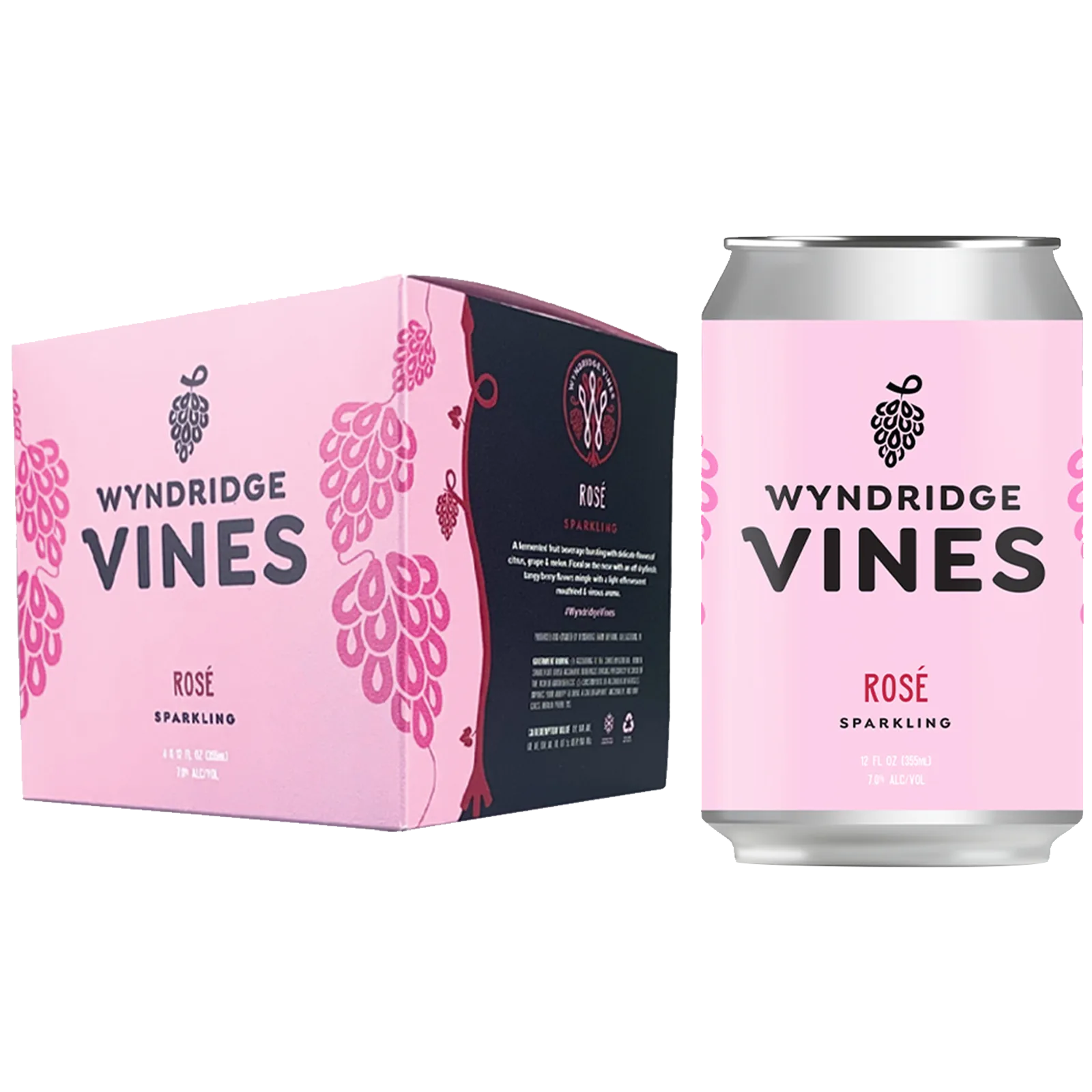 Wyndridge Vines Rose 4pk Can 7.0% ABV