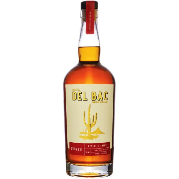 Del Bac Dorado Mesquite Smoked American Single Malt Whiskey 750Ml