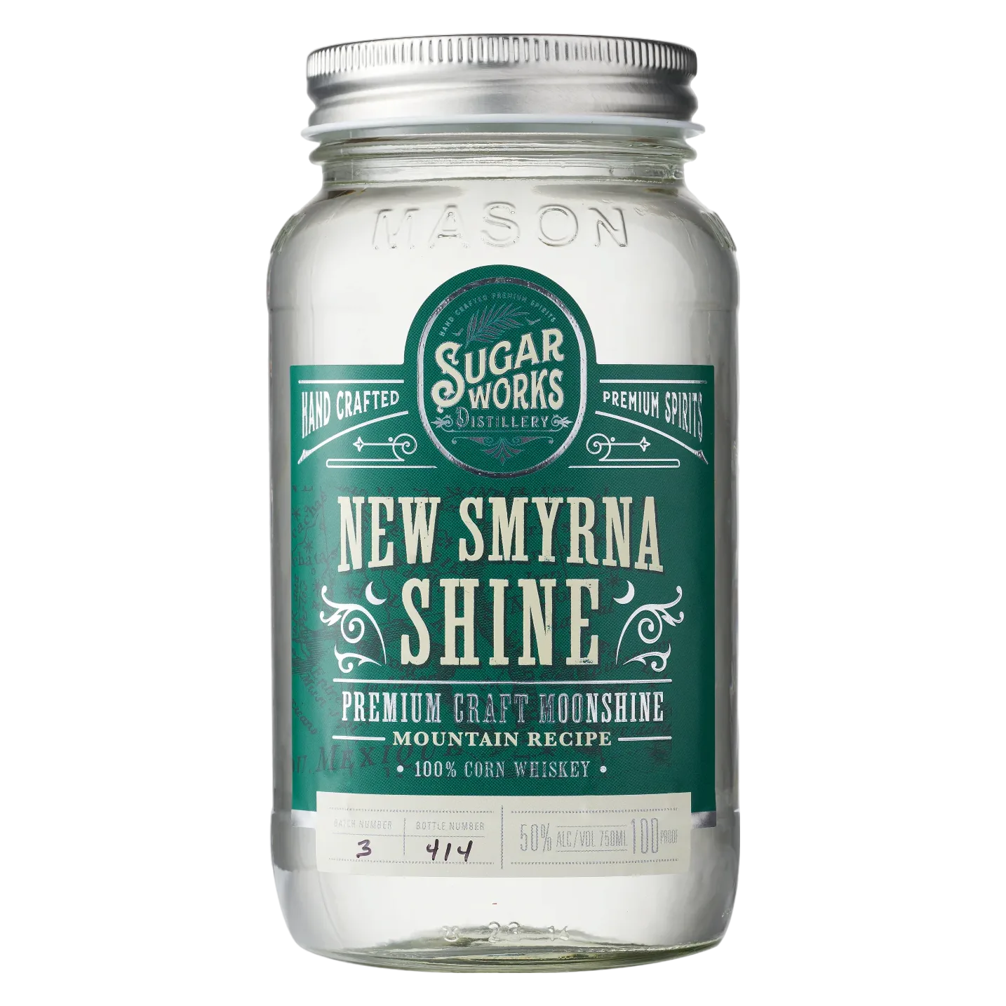 Sugar Works New Smyrna Shine Moonshine (100 Proof