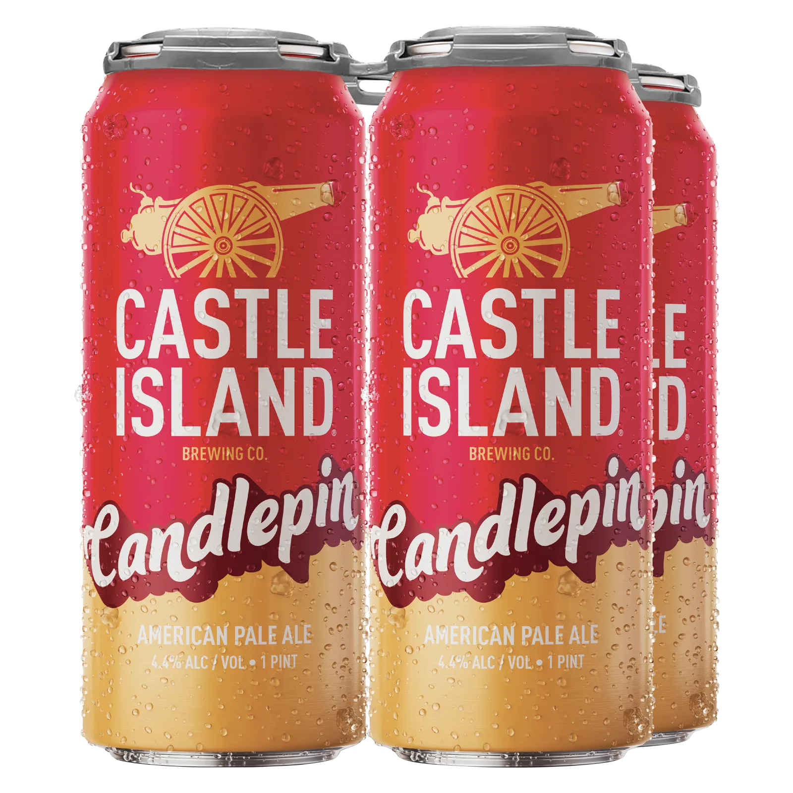 Castle Islands Candlepin 4pk 16oz Can 4.4% ABV