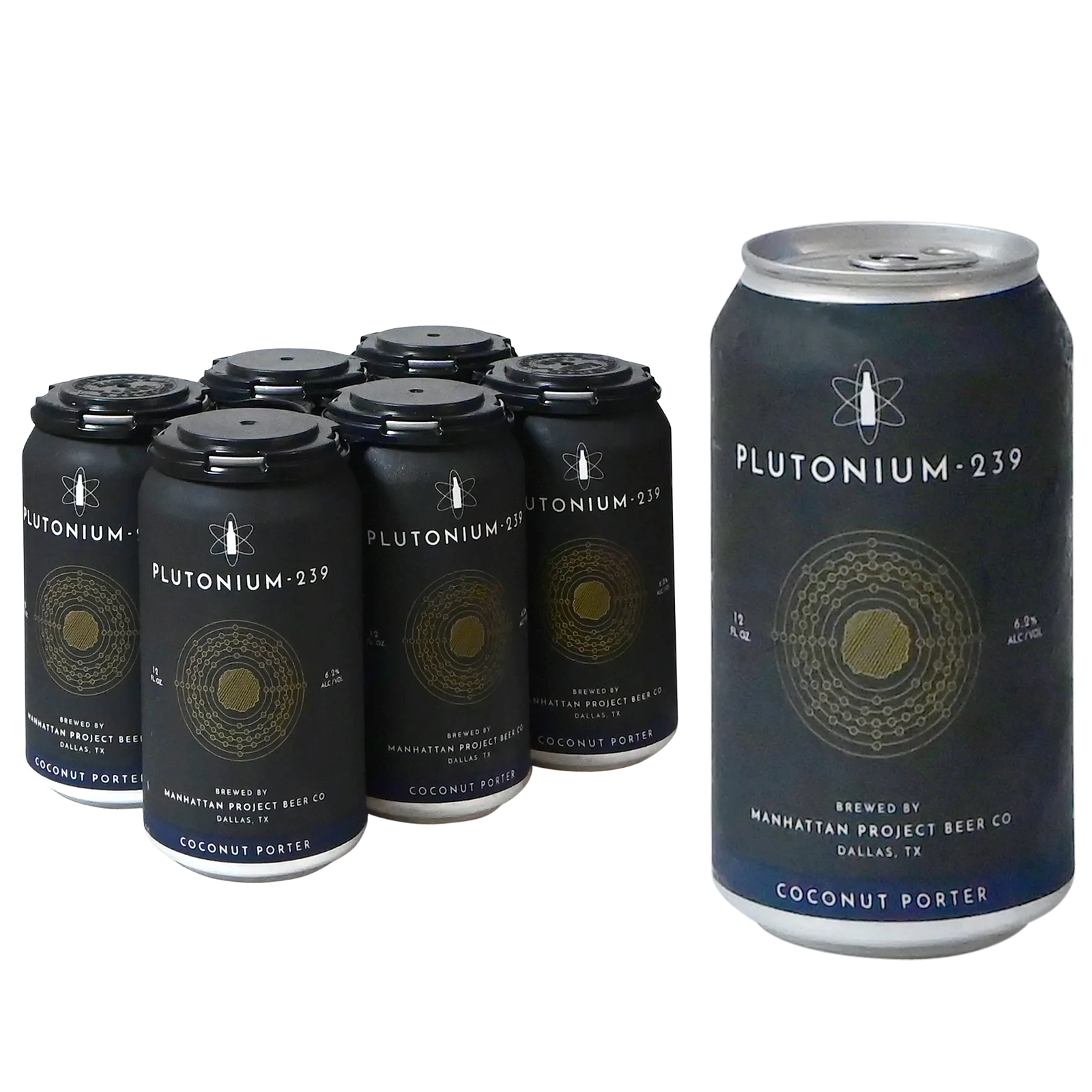 Manhattan Project Plutonium-239 6pk Can 6.2% ABV